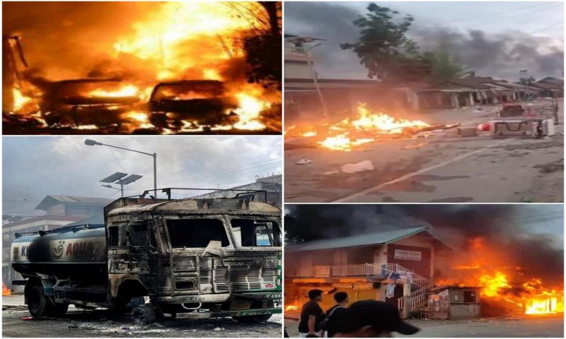 Manipur Violence Update: मणिपुर हिंसा की खौफनाक तस्वीरें, देखें कैसे जल रहा पूरा शहर, घटना के बाद का जानें अपडेट