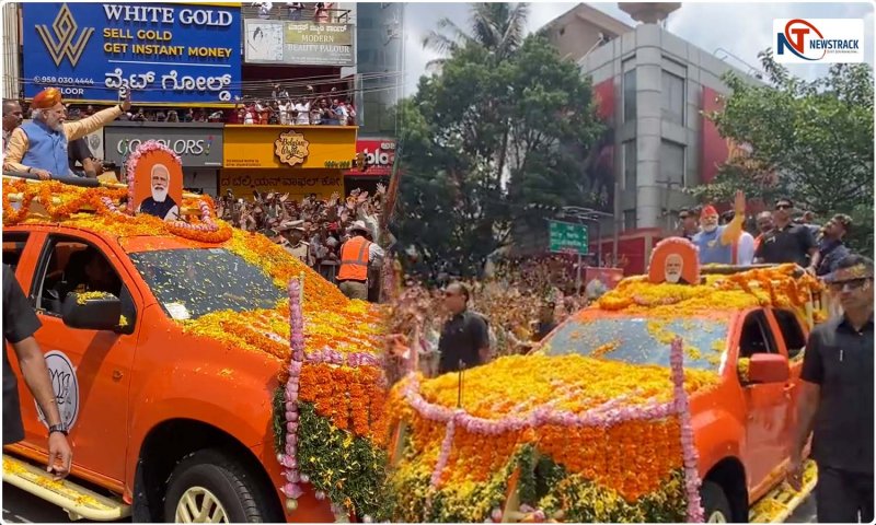 PM Modi in Karnataka: बेंगलुरु में PM मोदी का 26 KM लंबा रोड शो, कहा- भाजपा के पास कर्नाटक को नंबर 1 बनाने का रोडमैप