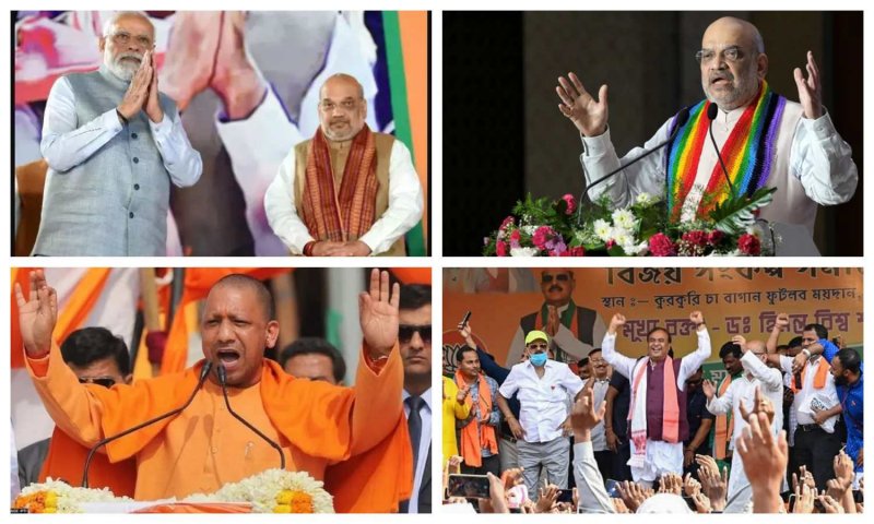 Karnataka Elections 2023: चुनावी रैली में जमकर गरजे PM मोदी, शाह, CM योगी और हिमंता,...तो कर्नाटक PFI की घाटी बन जाएगा