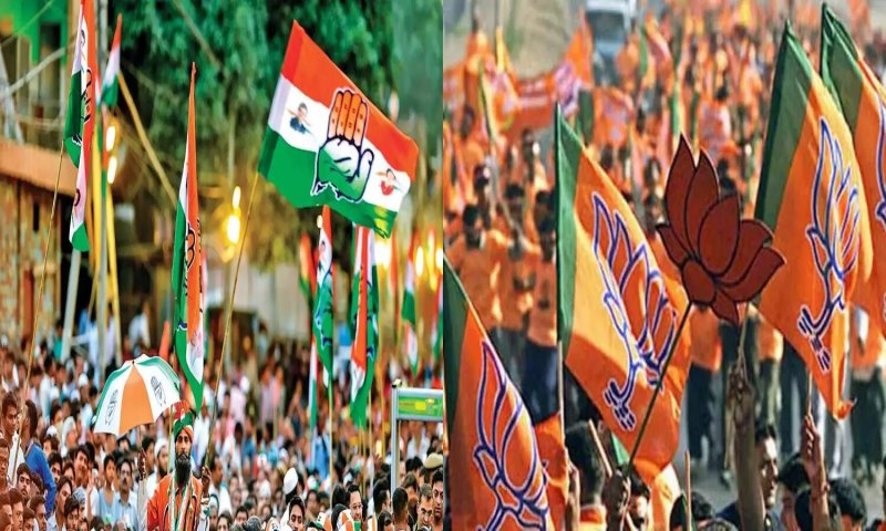 Karnataka Election 2023: कांग्रेस के घोषणापत्र से भाजपा को मिली अपनी सियासी पिच, कैंपेन में कौन किस पर पड़ा भारी