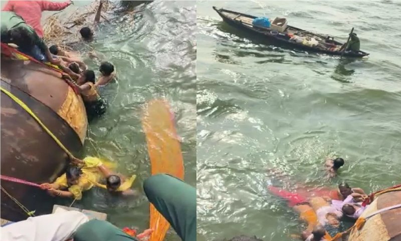 Ballia News: बलिया में खौफनाक हादसे का वीडियो, पलट गई 40 सवारियों से भरी नाव, इतने लोगों की मौत, रेस्क्यू जारी