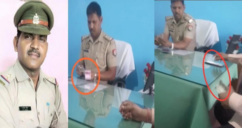 Bulandshahr News: रिश्वतखोर ककोड़ कोतवाल का 2000 के नोट गिनते का वीडियो वायरल