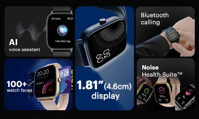 Noise ColorFit Quad Call Smartwatch: 7 दिनों की बैटरी के साथ लॉन्च हुई नॉइज़ कलरफिट क्वाड कॉल स्मार्टवॉच, जाने कीमत