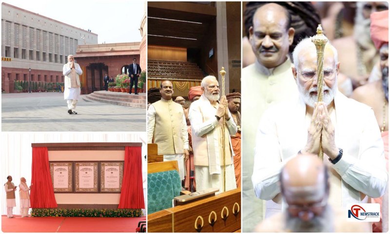 Live |  New Parliament Inauguration: PM मोदी बोले यह सिर्फ भवन नहीं है 140 करोड़ भारतीयों की आकांक्षाओं का प्रतिबिंब