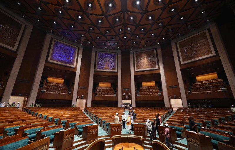 New Parliament Building: राष्ट्रीयता व आत्मनिर्भर भारत का सन्देश दे रही नई संसद
