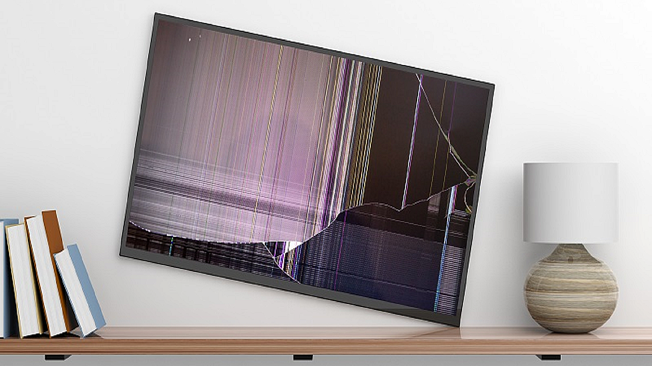 tv screen gets cracked what to do if the led of smart tv gets damaged ...