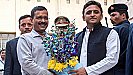 UP News: अखिलेश यादव के साथ केंद्र के खिलाफ मोर्चा खोलेंगे केजरीवाल, पहुंचे लखनऊ