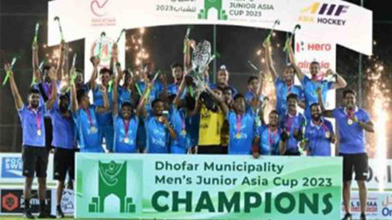भारतीय हॉकी जूनियर टीम की ऐतिहासिक जीत, पाकिस्तान को रौंदकर जीता एशिया कप का खिताब