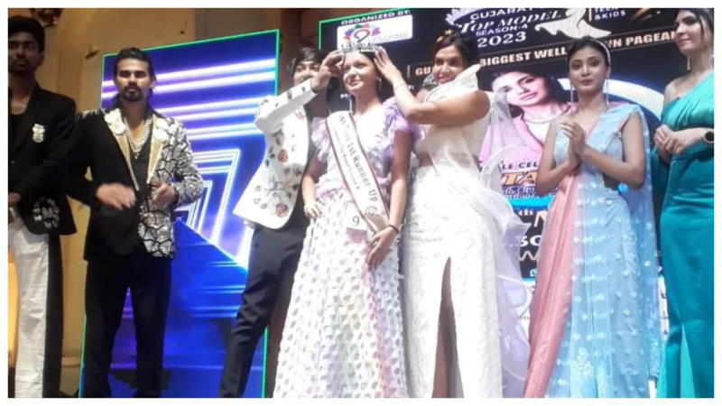 Sonbhadra News: सोनभद्र की ‘परी’ ने जीता गुजरात के टॉप मॉडल का खिताब, फाइनल राउंड में बनीं फर्स्ट रनरअप