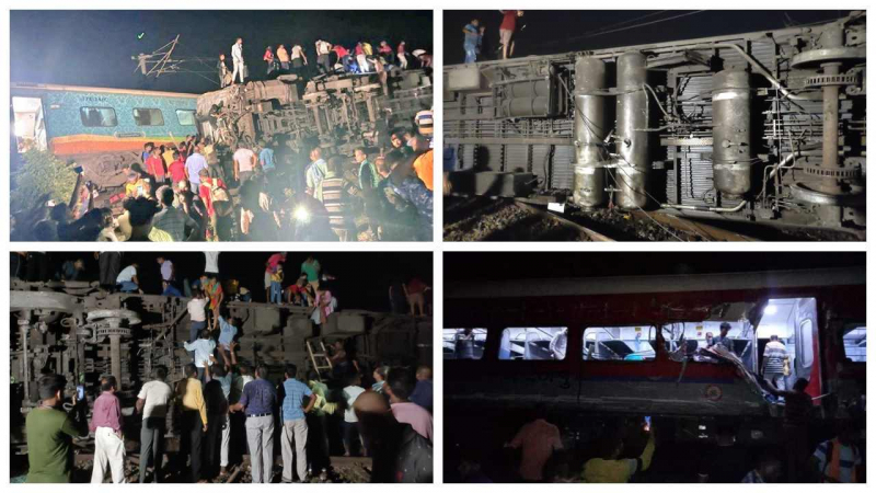 Coromandel Express Train Accident: ओडिशा रेल हादसे में 350 यात्री जख्मी 50 की मौत, मृतकों के लिए 10 लाख मुआवजे का ऐलान