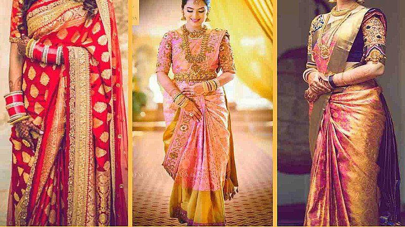 hello Swanky Online: Saree Soirée: Unveiling Trendsetting Looks for Wed...  | Latest saree trends, Saree trends, Saree look