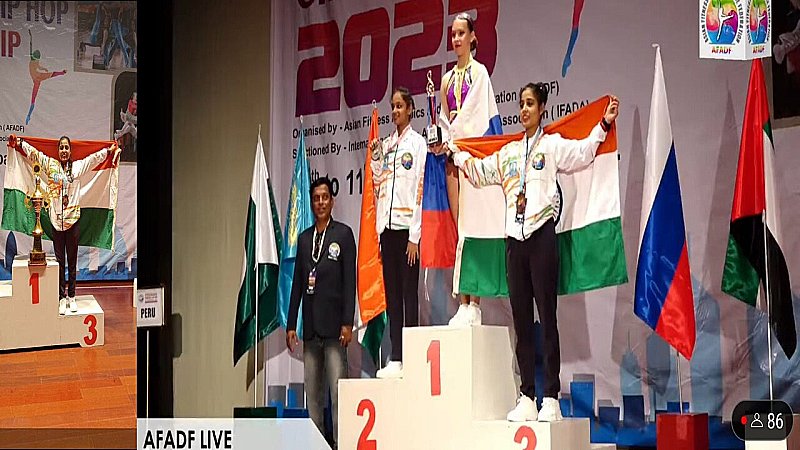 Kanpur News: दुबई एरोबिक्स में कानपुर की बेटी ने किया देश का नाम रोशन, जीता कांस्य पदक