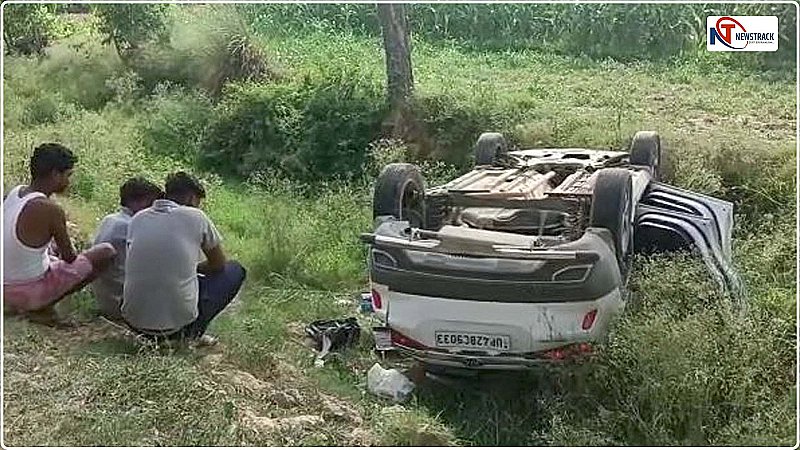 Kanpur: कार ने सड़क के किनारे बैठे तीन लोगों को रौंदा, तीनों की मौत