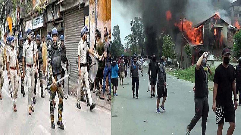 Manipur Violence Update: मणिपुर में अब 20 जून तक इंटरनेट पर बैन, उपद्रवियों ने जलाया महिला मंत्री का घर