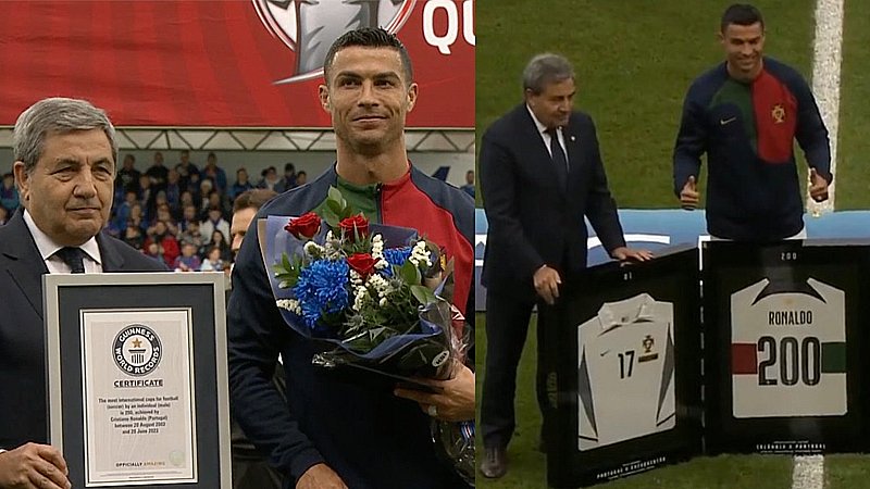 Cristiano Ronaldo 200th Match: फिर रोनाल्डो ने रचा इतिहास, पूरा किया 200वां मैच