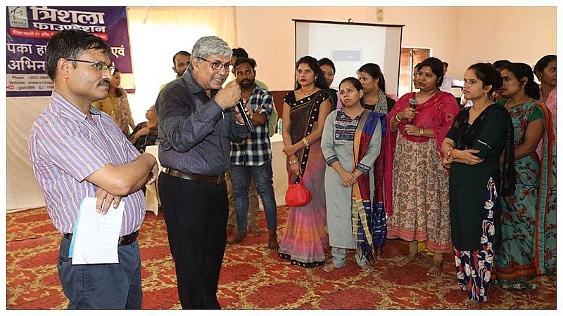 Prayagraj News: नेशनल ट्रस्ट के कार्यक्रम निदेशक ने की सी.पी. बच्चो से ख़ास मुलाकात, बढ़ाया मनोबल