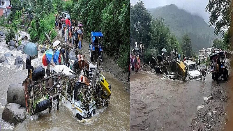Heavy Rain Alert: बारिश ने मचाई तबाही, भयानक तस्वीरें उत्तराखण्ड और शिमला से, करीब से देखें यहां के हालात