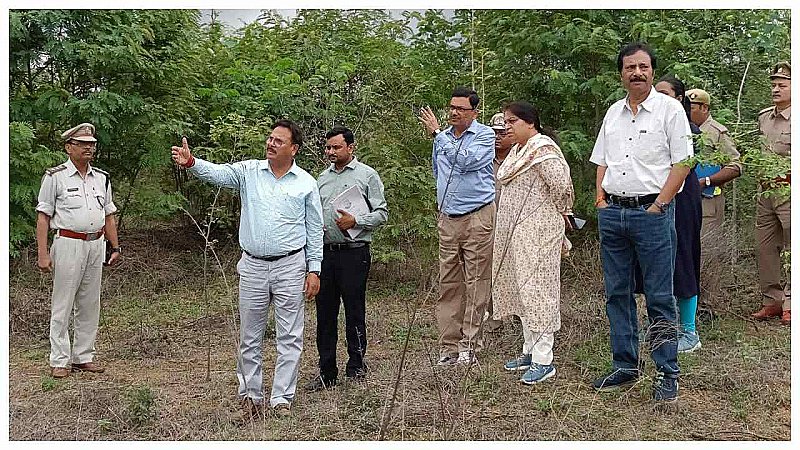 Sonbhadra News: मिट्टी की गुणवत्ता मुताबिक रोपवाएं पौधे, मुख्य वन संरक्षक ने किया सोनभद्र का दौरा