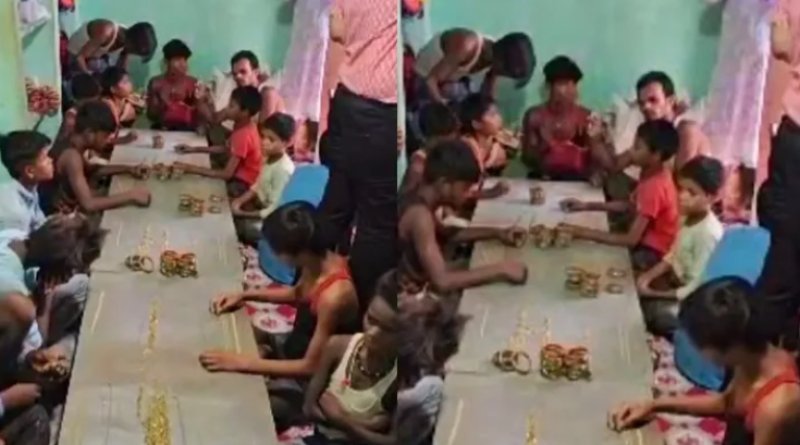 Instead of reading books, these children forced to make bangles