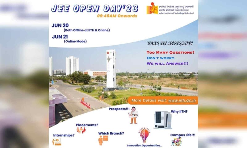 IIT Hyderabad to conduct JEE Open Day