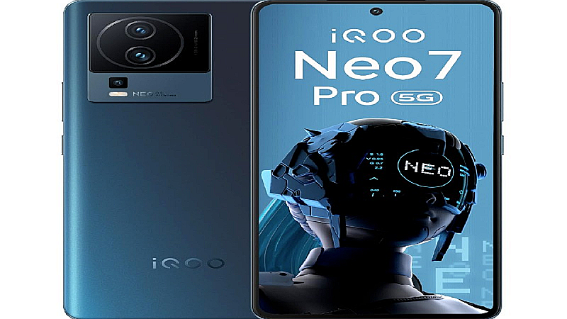 iQOO Neo 7 Pro Price in India: 120W फास्ट चार्जिंग के साथ लॉन्च हुआ iQOO Neo 7 Pro स्मार्टफोन, जाने कीमत और स्पेसिफिकेशन