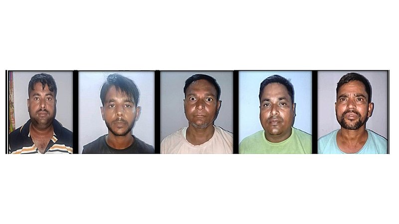 Meerut News: चोरी के माल सहित पांच अभियुक्त गिरफ्तार,बस में सवार सर्राफा कारोबारियों को बनाते थे अपना निशाना
