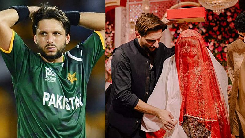 Shahid Afridi Daughter: पाकिस्तानी क्रिकेटर फूट-फूट कर रोए, अक्सा के विदाई पर इमोशनल हुए शाहिद