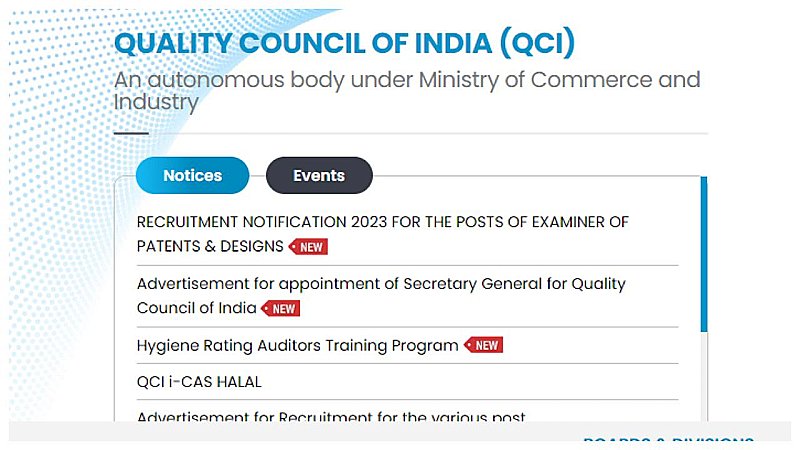 QCI Examiner Recruitment 2023: क्वालिटी काउंसिल ऑफ इंडिया में निकली बंपर भर्ती, 1.5 लाख तक मिलेगी सैलरी