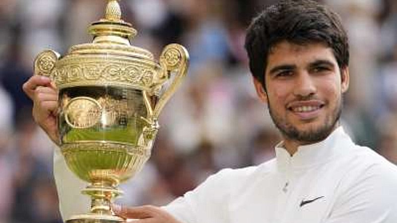 Wimbledon Final 2023: 20 साल के कार्लोस अल्कारेज बने विम्बलडन के नए बादशाह, मिला करोड़ों का इनाम