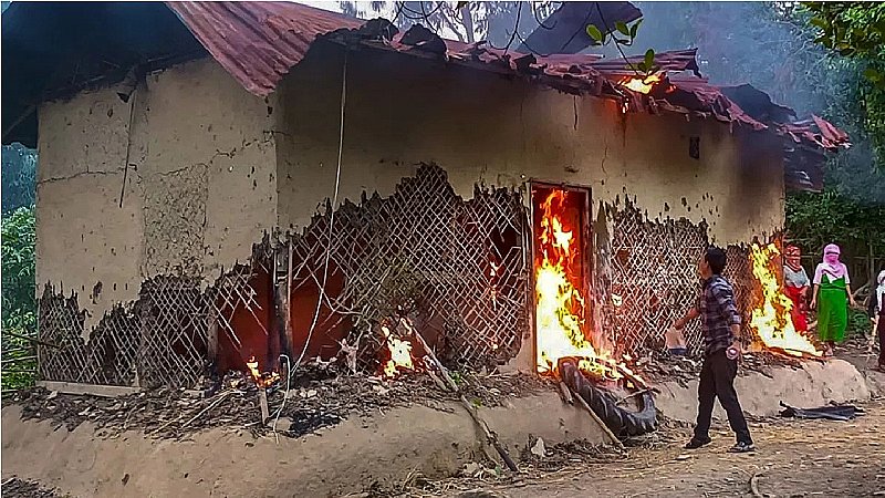 Manipur Violence Update: फिर हिंसा से दहल उठा मणिपुर, ताबड़तोड़ गोलीबारी के बाद जला दिया गया स्कूल