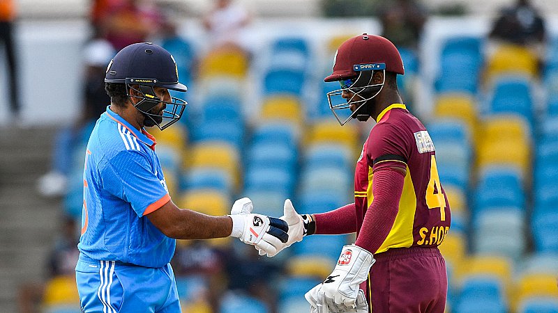 India vs West Indies ODI Highlights Update: भारत के आगे वेस्ट इंडीज फेल, वनडे मैच में 5 विकेट से टीम इंडिया की जीत
