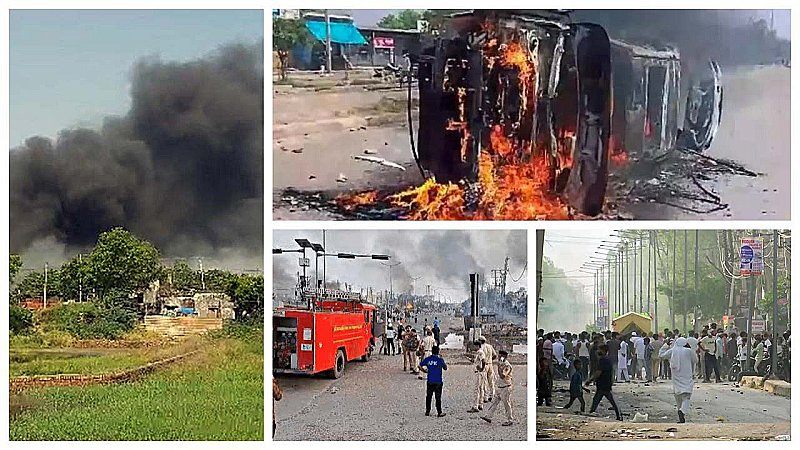 nuh clashes mewat region riots between two groups in saffron journey in  haryana due to jihadi conspiracy who is mastermind Latest News in Hindi,  Newstrack Samachar, Aaj Ki Taja Khabar | Haryana