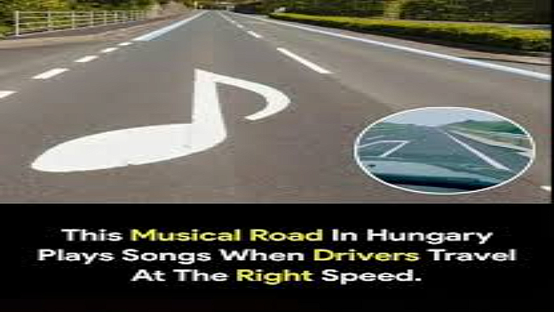 Musical Road Hungary: एक ऐसी सड़क जहां गाड़ी निकलने पर बज उठता है संगीत, आनंद महिंद्रा ने शेयर किया वीडियो