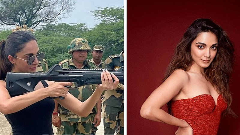 Sidharth Malhotra की लेडी लव Kiara का दबंग अंदाज, हथियार लिए वायरल हुईं तस्वीरें