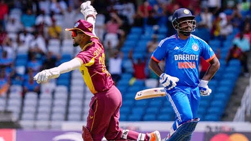 India vs West Indies T20: टीम इंडिया वेस्टइंडीज से टी20 सीरीज के चौथे मैच के लिए यूएसए रवाना