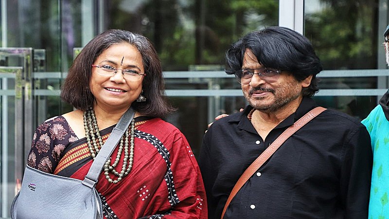 Nirmal Pandey Smriti Film Festival में भाग लेने लखनऊ पहुंचे एक्टर रघुवीर यादव और सीमा बिस्वास