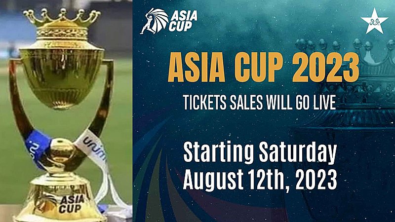 Asia Cup 2023 Ticket: पाकिस्तान में होने वाले मैच के टिकट इस दिन से होंगे जारी, यहा देखें पूरा शेड्यूल