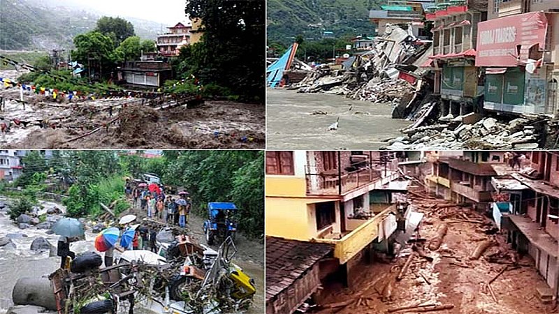 Heavy Rain Alert: भारी बारिश से मचा हाहाकार, उत्तराखंड-हिमाचल से आ रहीं बर्बादी की तस्वीरें