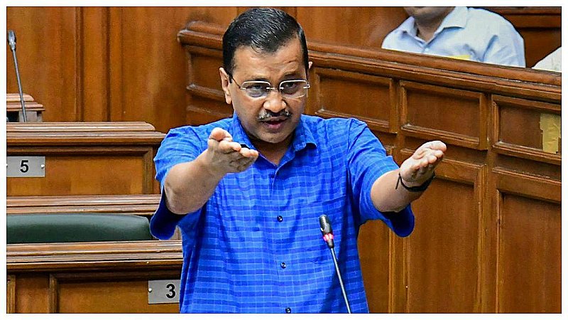 Arvind Kejriwal Speech: CM केजरीवाल के निशाने पर केंद्र, बोले- मोदी सरकार के नए रथ में तीन घोड़े, ED, CBI और कैश