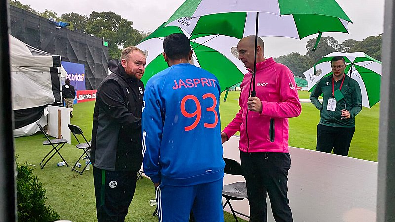 Live |  India vs Ireland T20I Highlights Update: बारिश के कारण मैच रद्द, DLS मैथड से भारत 2 रन से जीता
