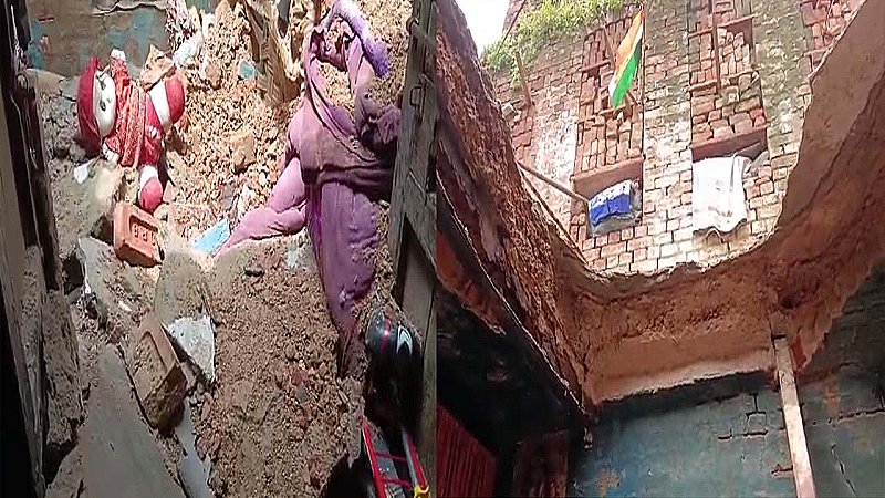 Agra News: बारिश लाई ऐसी आफत, टूट गया आशियाना, धड़ाम से गिरी मकान की छत, जानिए आगरा की आज की हलचल