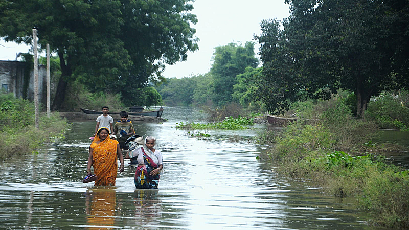 Kanpur News: कानपुर की बारिश से बढ़ा गंगा का जल स्तर, कई गांव बाढ़ की चपेट में