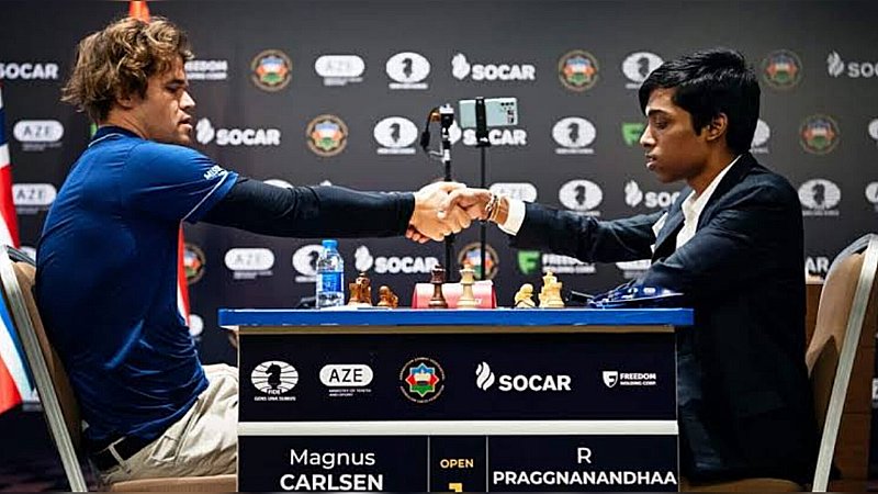 Praggnanandhaa vs Carlsen: चेस वर्ल्ड कप फाइनल में भारत के प्रज्ञाननंदा की हार, वर्ल्ड नंबर 1 मैग्नस कार्लसन जीते