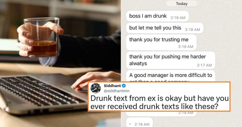 Employees After-Drinks WhatsApp Texts to Boss Go Viral