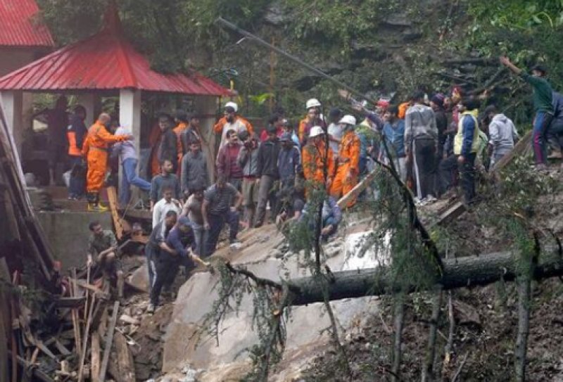 50 killed in landslides, rains in Himachal