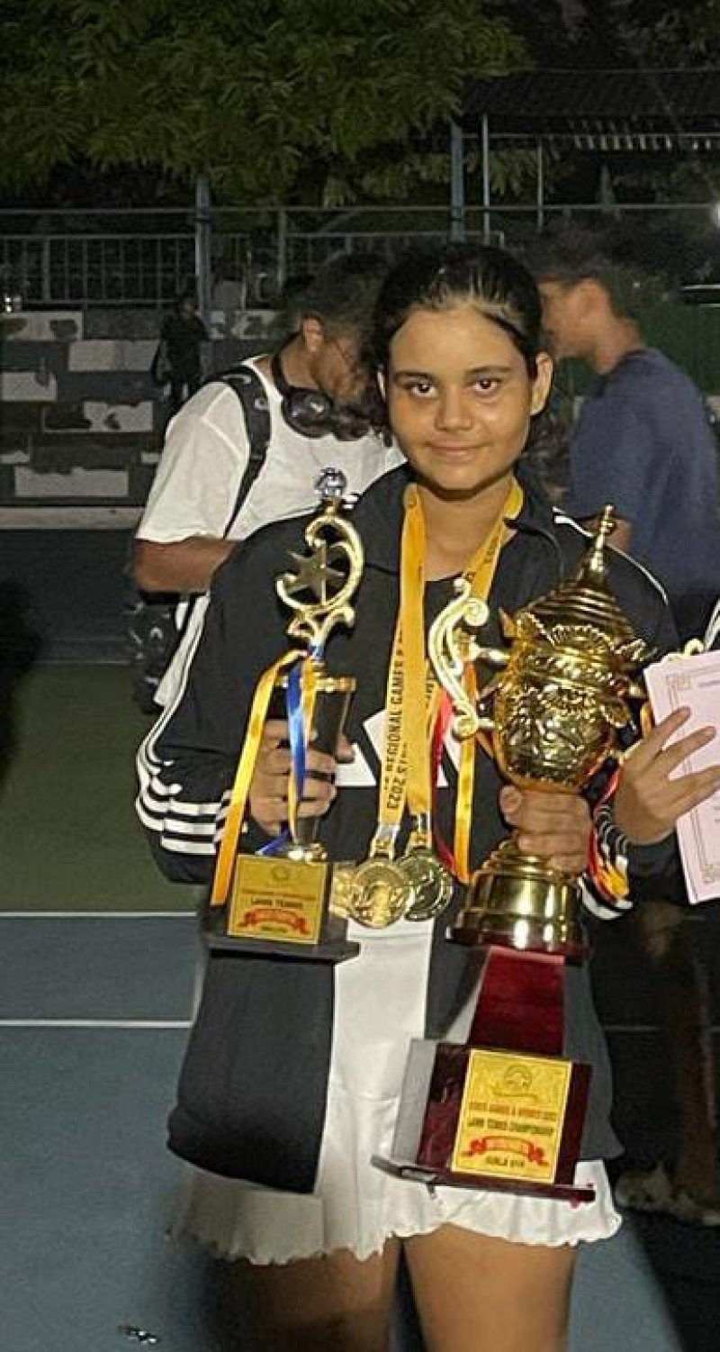 Lucknows Aairah to captain UP-UK Under-14 Tennis team in CISE National Games