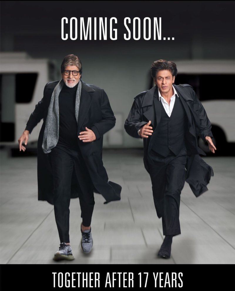 Amitabh Bachchan and Shah Rukh Khan to reunite on screen after 17 years