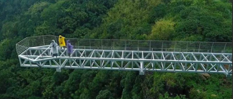 India’s largest and deepest cantilever glass bridge in Kerala thrown open for public